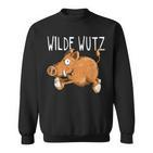 Wilde Pig I Keiler Wild Boar Wildsau Fun Sweatshirt