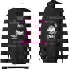 Witziges Einhorn Sweatshirt: Toll Menschenschubsen, Ideal für Einhornfans