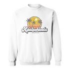 Apalachicola Fl Retro Strand Angeln Bootfahren Surfen Sweatshirt