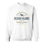Belgian Malinois Vintage Belgian Shepherd Malinois Sweatshirt