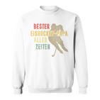 Bester Eishockey-Papa Aller Zeiten Herrenatertag Geschenk Sweatshirt