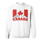 Canadian Canada Flag Excavator Sweatshirt