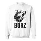 Chechnya Chechen Republic Borz White Sweatshirt