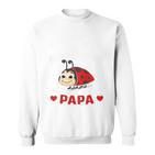 Children's Ichersuche Mich Zu Benehmen Papa Ichersuche Mich Zu Benehmen 80 Sweatshirt