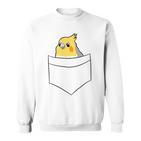 Cockatiel In Bag Bird Cockatiel Cockatiel Parakeet Sweatshirt