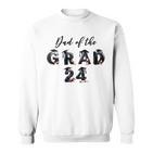 Damen Papa Der Graduate Classon 2024 Mit-Ausschnitt Sweatshirt