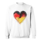 Deutschland Trikot Deutschland Flagge Stolz Sweatshirt