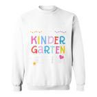 Erster Tag in Kita Sweatshirt für Kinder, Bin Jetzt Kindergartenkind Schwarz
