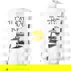Fast-Food-Burger Fitness-Läufer Lustig Sweatshirt