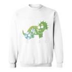 Großer Bruder Dino Sweatshirt für Kinder, Geschwister Liebe Design