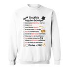 Groom Tasks Stag Jga Checklist Poltern S Sweatshirt