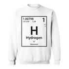 Hydrogen Element Blue Sweatshirt