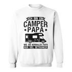 Ich Bin Ein Wohnmobil Papa Camper Papa Gray Sweatshirt