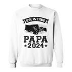 Ich Werde Papa 2024 Papa 2024 Family Sweatshirt