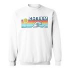 Japanische Kanagawa-Welle In Der Retro-Vaporwave-Ästhetik Sweatshirt