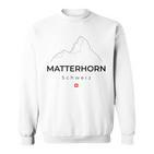 Matterhorn Switzerland Mountaineering Hiking Climbing Sweatshirt