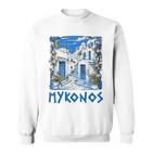 Mykonos Souvenir Mykonos Greece Mykonos Sweatshirt