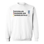 Offizieller Sponsor Der Bußgeldstelle S Sweatshirt