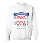 Opa Atertag Papa Spruch Grossvater Geburtstag Kapuzenjacke Sweatshirt