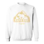 Papa Bär Legende Familie Geburtater Sweatshirt