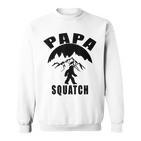 Papa Squatch Sasquatch Lustiges Kostüm Sweatshirt