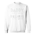 Papaater Billard Spruch Snooker Pool Billards Raglan Sweatshirt