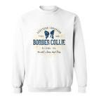 Retro Vintage Border Collie Sweatshirt