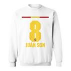 Spain Sauf Jersey Juan Son Saufnamen Sweatshirt