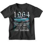 1964 Jahrgang Mann Frau 60 Years 60Th Oldtimer Kinder Tshirt