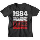 1984 Ist Eine Warnung Keine Inleitung Kinder Tshirt