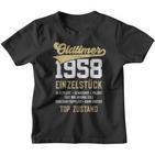 64 Jahre Oldtimer 1958 Vintage 64Th Birthday Kinder Tshirt