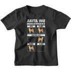 Akita Inu Dog Tricks Kinder Tshirt