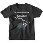 Aktien Börse Dachs Im Keller Lustig Geschenk Birthday Kinder Tshirt