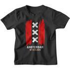 Amsterdam Netherlands Dutch Vintage Kinder Tshirt