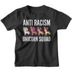 Anti Rassism Unicorn Squad No Racism Anti-Racism Kinder Tshirt