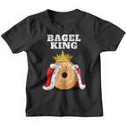 Bagel King Bagel Lover Cute Bagel Kinder Tshirt