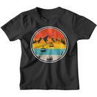 Cable Car Gondel Luftseilbahnor Mountains Kinder Tshirt