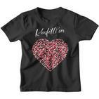 Carnival Costume Confetti Heart Kinder Tshirt