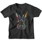 Cute Colourful Rabbit Kinder Tshirt