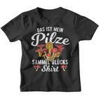 Das Ist Meine Pilze Sammeln Das Ist Meine Pilze Collect German Langu Kinder Tshirt