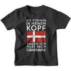 Must After Denmark Danish Holiday Scandinavia Copenhagen Kinder Tshirt