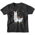 Dot Day Polka Dots Lama Kinder Jungen Mädchen Jugendliche Kinder Tshirt