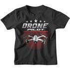 Drone Pilot Quadcopter Whoop Copter Pilot Drone Kinder Tshirt