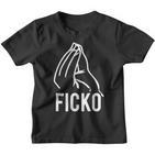 Du Ficko Wage Italian Gesture Kinder Tshirt