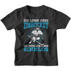 Ein Leben Ohne Eishockey Slogan Ice Hockey Player Kinder Tshirt