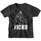 Ficko Italy Hand Sign Fun Geste Kinder Tshirt