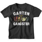 Garden Gangster Gardening Saying Kinder Tshirt