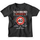 Gentleman Treat The Oldtimer Ist 40 Geschenkkeidee Kinder Tshirt