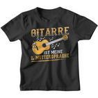 Guitar Is Meine Muttersprache Guitar Player Rock Band Kinder Tshirt