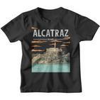 Hand-Drawn Alcatraz Kinder Tshirt